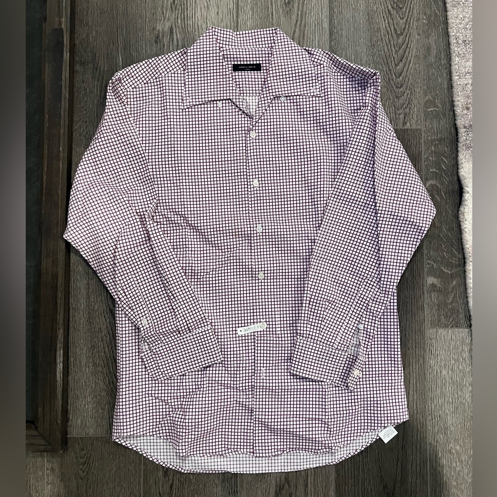 Men's Purple Checkered Shirt